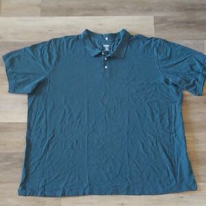 NWT King Size Men's Polo Shirt Teal Size 7XLT